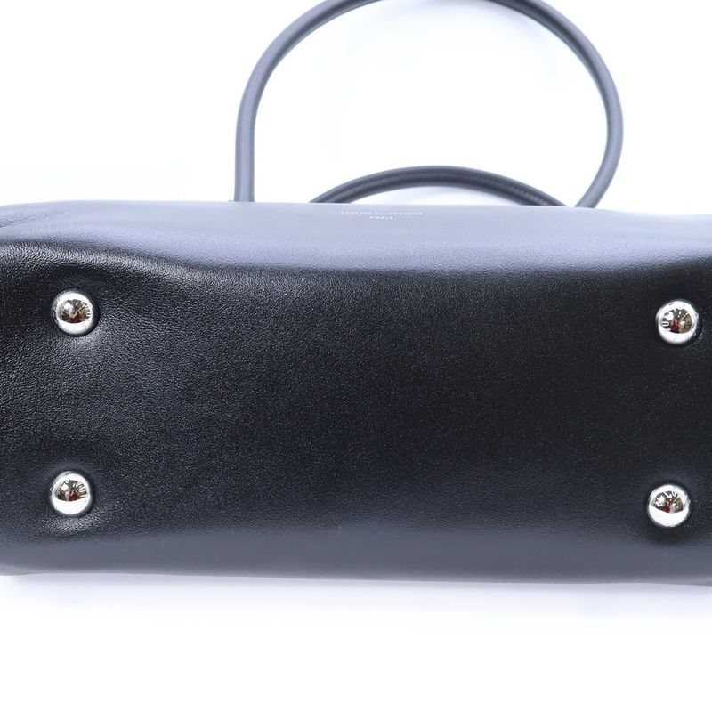 Louis Vuitton Speedy Cargo Vibe Noir Black Leather Handbag M12934 IC Type