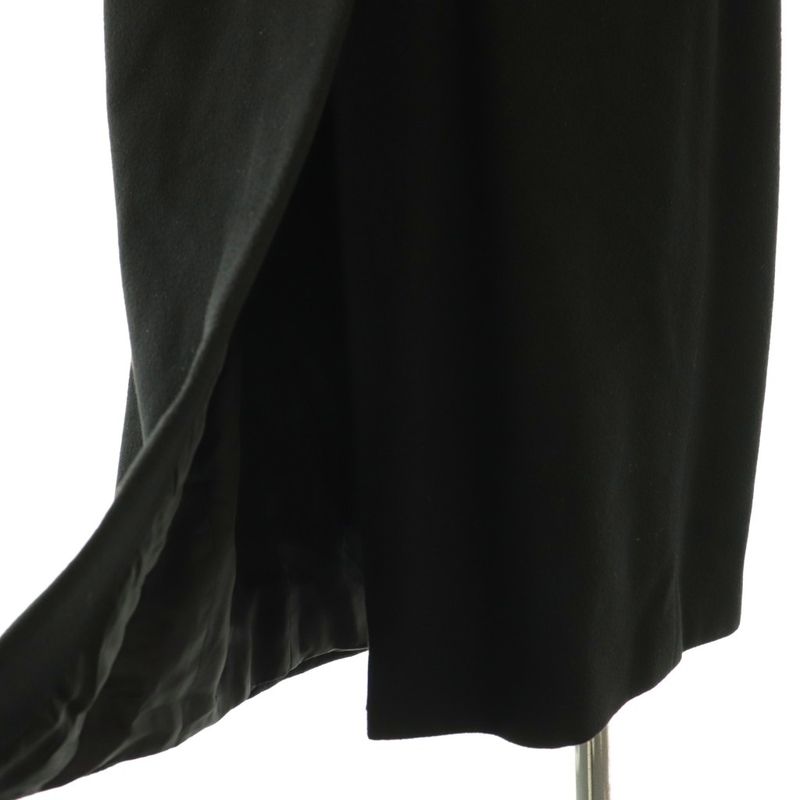 Gucci Wool Cashmere Chester Coat Outerwear Long 40 Black NR - OS - SH