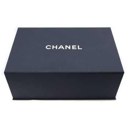 Chanel Mini Matelasse 20 Single Flap Single Chain Shoulder Bag Black Lambskin