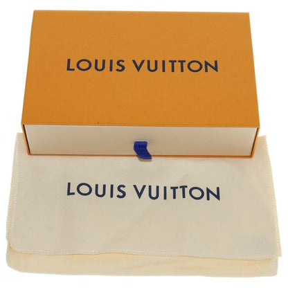 Louis Vuitton Leather Gloves Black Lamb Leather N7211e Gold Hardware