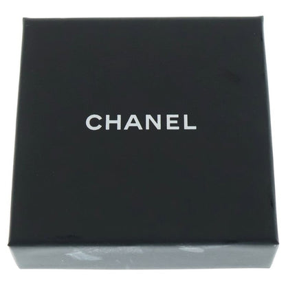 Chanel Coco Mark Star Rhinestone Pearl Brooch Pin Badge Silver