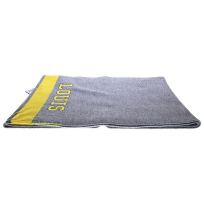 Louis Vuitton Echarpe Louis Scarf Shawl Gray And Yellow M71230