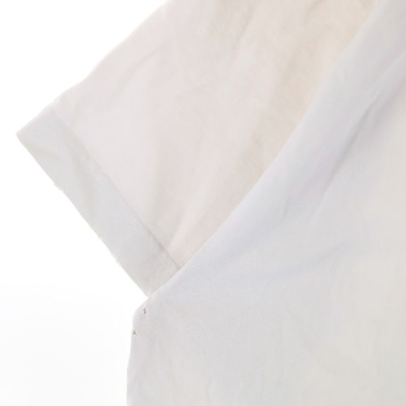 Balenciaga Pierced T-shirt Oversized Earrings T-shirt Oversized Crew Neck Short