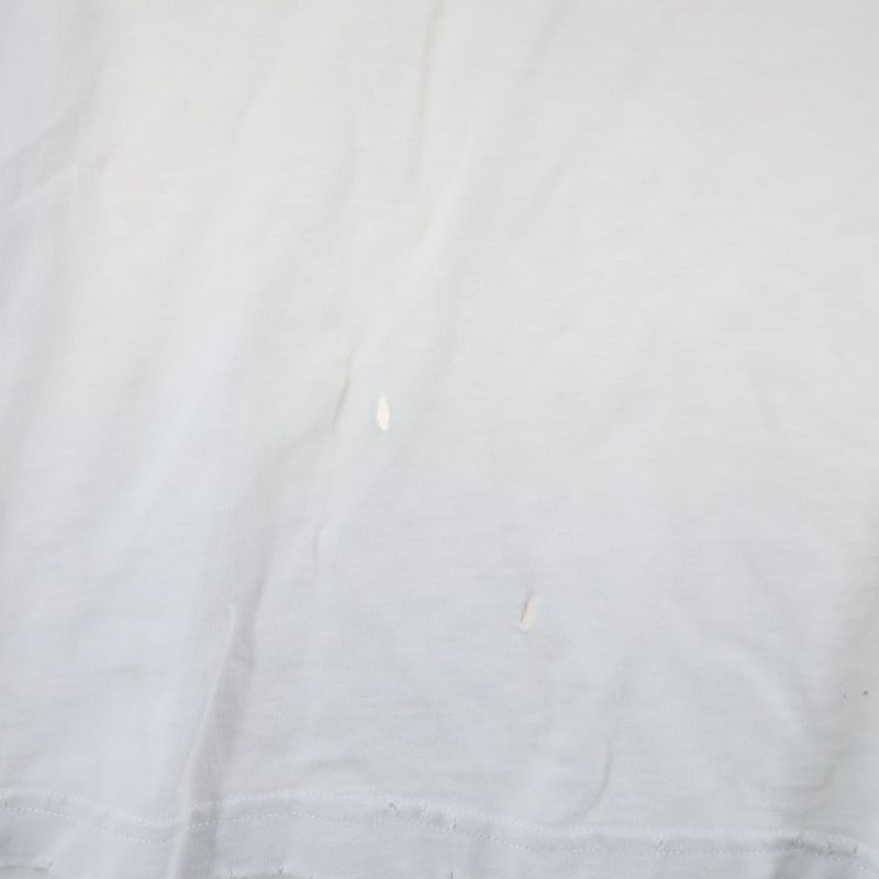 Balenciaga Pierced T-shirt Oversized Earrings T-shirt Oversized Crew Neck Short