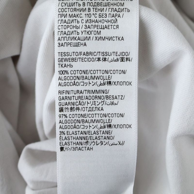 Balenciaga Pierced T-shirt Oversized Earrings T-shirt Oversized Crew Neck Short