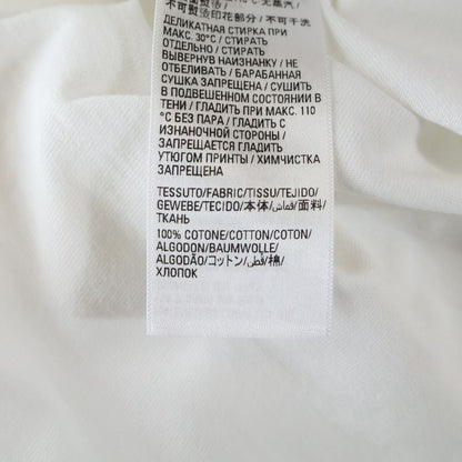 Balenciaga 21SS Caps Destroyed Flatground Tee Destroyed Crew Neck Short Sleeve