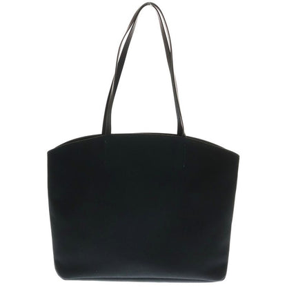 Prada Canapa Logo Print Tote Bag Black And White Canvas 1bg220