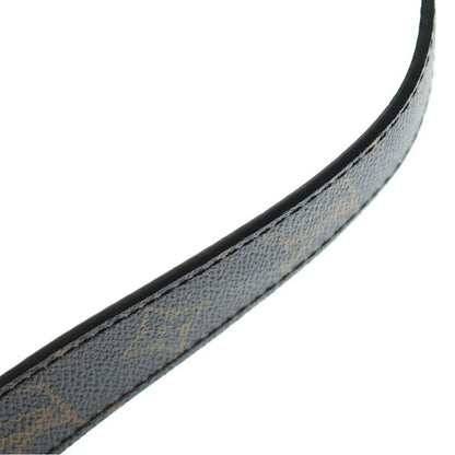 Louis Vuitton Monogram Shoulder Strap XL Leather Brown Black J02331 Gold