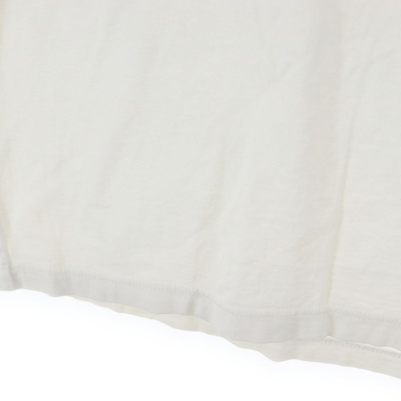 Celine 22AW Loose Fit Logo Print Short Sleeve T-shirt Cut And Sewn White