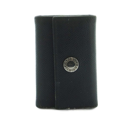 Bulgari Bvlgari 5-strand Key Case Trifold Leather Black MI - OS Unisex