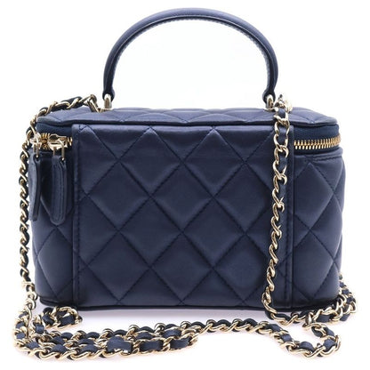 Chanel Vanity Top Handle Chain Shoulder G478484a Box Bag Ribbon Booklet