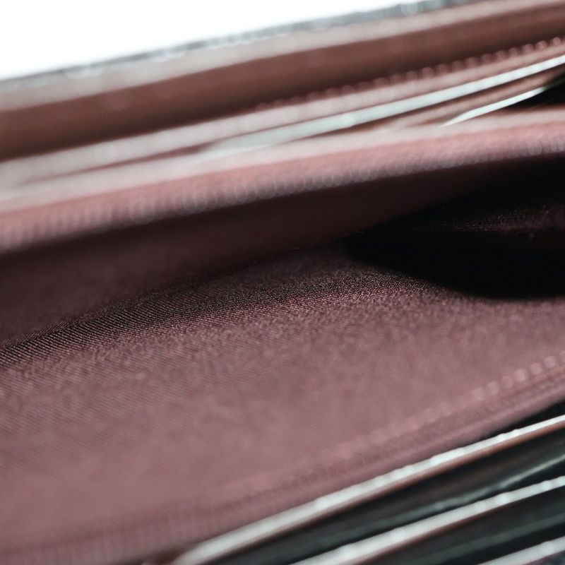 Chanel Coco Marc Matelasse Lambskin Leather Long Wallet Gdhardware Black