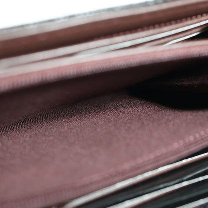 Chanel Coco Marc Matelasse Lambskin Leather Long Wallet Gdhardware Black