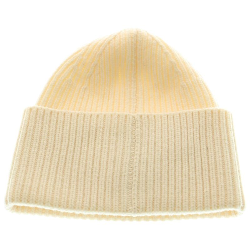 Louis Vuitton Bonnet LV Beanie Knit Cap Hat Ivory Wool M76707
