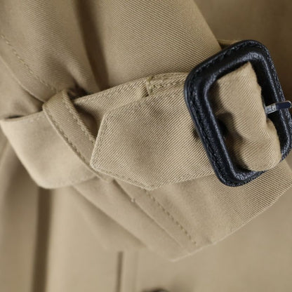 Saint Laurent Paris Belted Classic Trench Coat Trench Coat Beige Women 507530