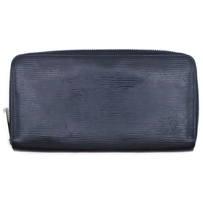 Louis Vuitton Epi Zippy Wallet Round Zipper Long Wallet Black M60072