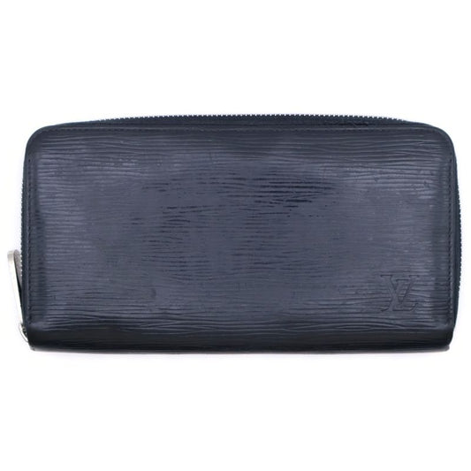 Louis Vuitton Epi Zippy Wallet Round Zipper Long Wallet Black M60072
