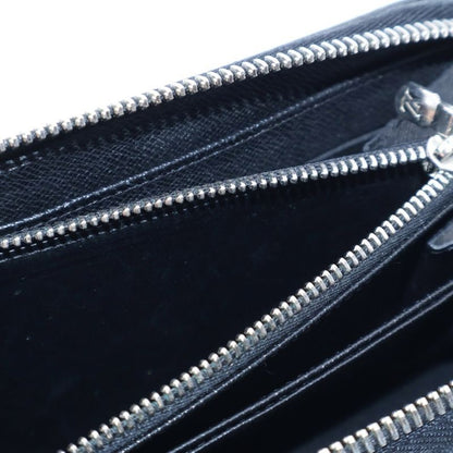 Louis Vuitton Epi Zippy Wallet Round Zipper Long Wallet Black M60072