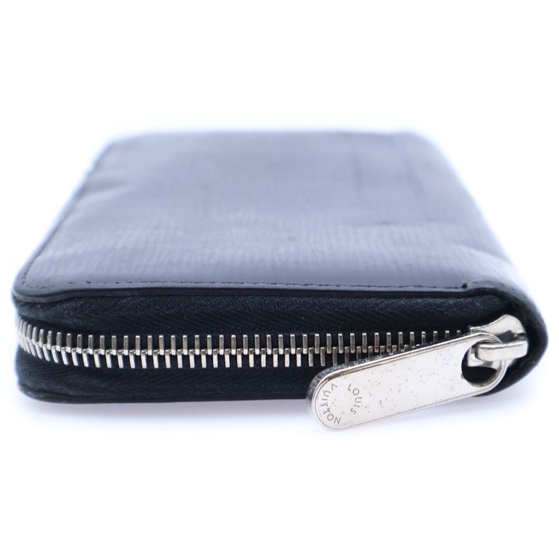 Louis Vuitton Epi Zippy Wallet Round Zipper Long Wallet Black M60072