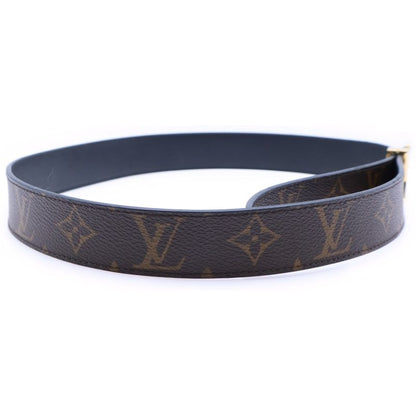 Louis Vuitton Santure LV Reversible Black And Brown Leather M9453 Gold Hardware