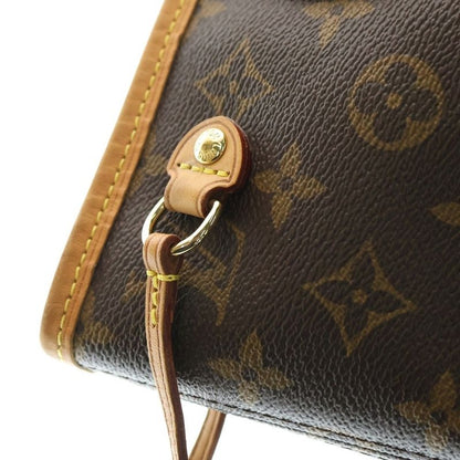 Louis Vuitton Monogram Neverfull PM New Shape Pivoine Handbag Tote Bag Brown