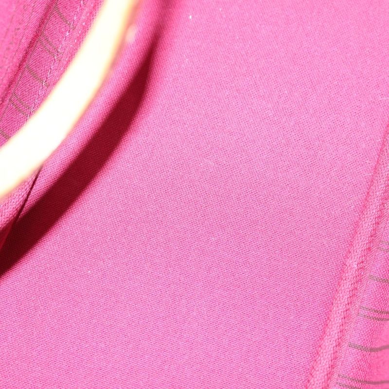 Louis Vuitton Monogram Neverfull PM New Shape Pivoine Handbag Tote Bag Brown