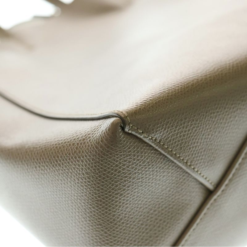 Celine Vertical Cabas Small 2WAY Beige Bag Tote Handbag Shoulder Bag Beige