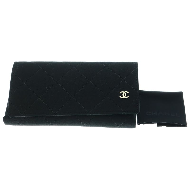 Chanel Cat's Eye Shape Rhinestone Logo Temple Sunglasses Eyewear Black Yellow