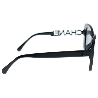 Chanel Coco Logo Temples Square Shape Polarized Colored Lenses Sunglasses