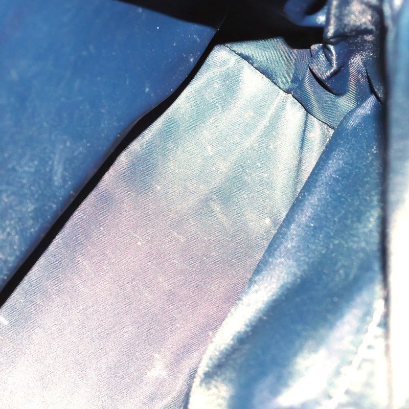 DIOR Flight Line Tote Handbag Navy And Orange Canvas And Leather 01-ru-1005