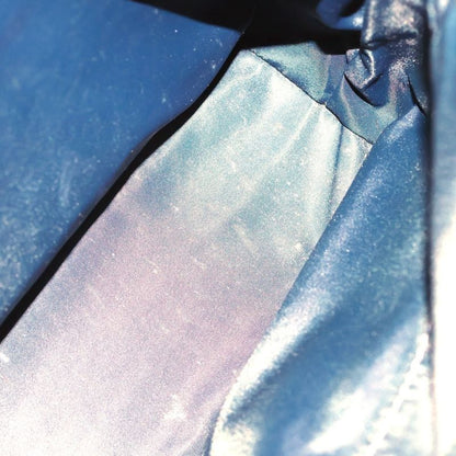 DIOR Flight Line Tote Handbag Navy And Orange Canvas And Leather 01-ru-1005