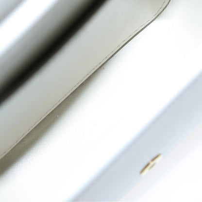 Celine Mini Triomphe Shoulder Bag Mini Bag Ivory Leather Gold Hardware