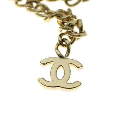 Chanel Rhinestone Chain Belt Gold 02P GP Accessories