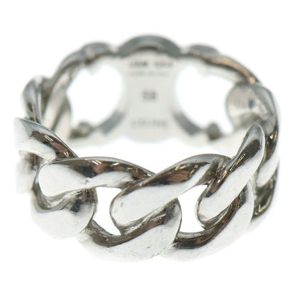 Celine Triomphe Grumet Ring Silver Chain
