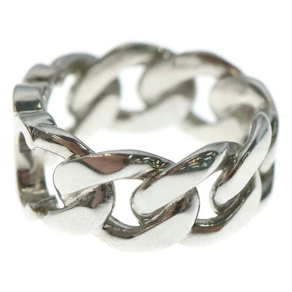 Celine Triomphe Grumet Ring Silver Chain