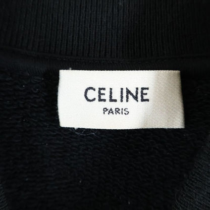 Celine 22AW College Logo Teddy Jacket Black 2y815345f