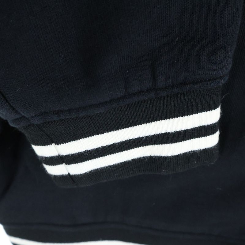 Celine 22AW College Logo Teddy Jacket Black 2y815345f