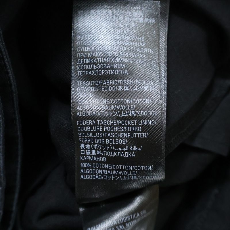 Balenciaga Apron Cargo Pants Skirt Apron Skirt Cargo Pants Black 748599 Tkp27