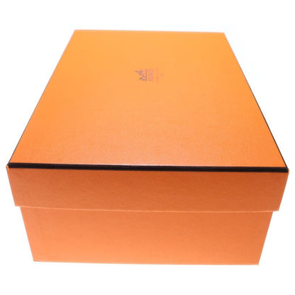 Hermes Quick H Logo Leather Low Cut Sneakers Black Women