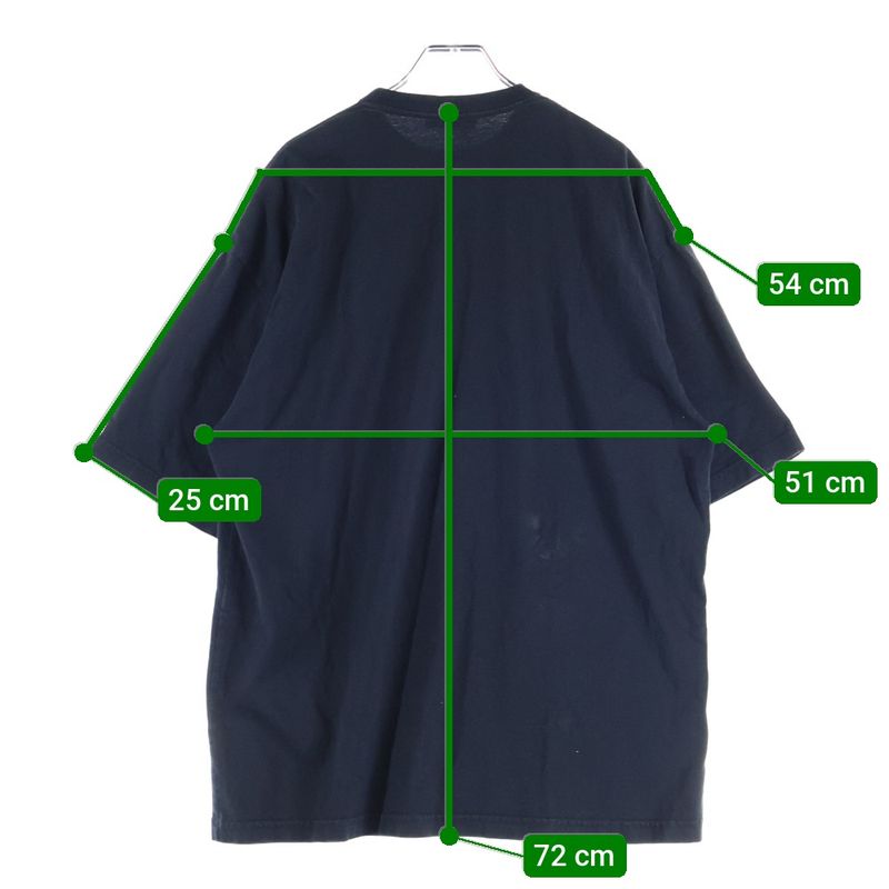 Balenciaga 18SS BB Logo Print Crewneck Short Sleeve T-shirt Cut And Sewn Black