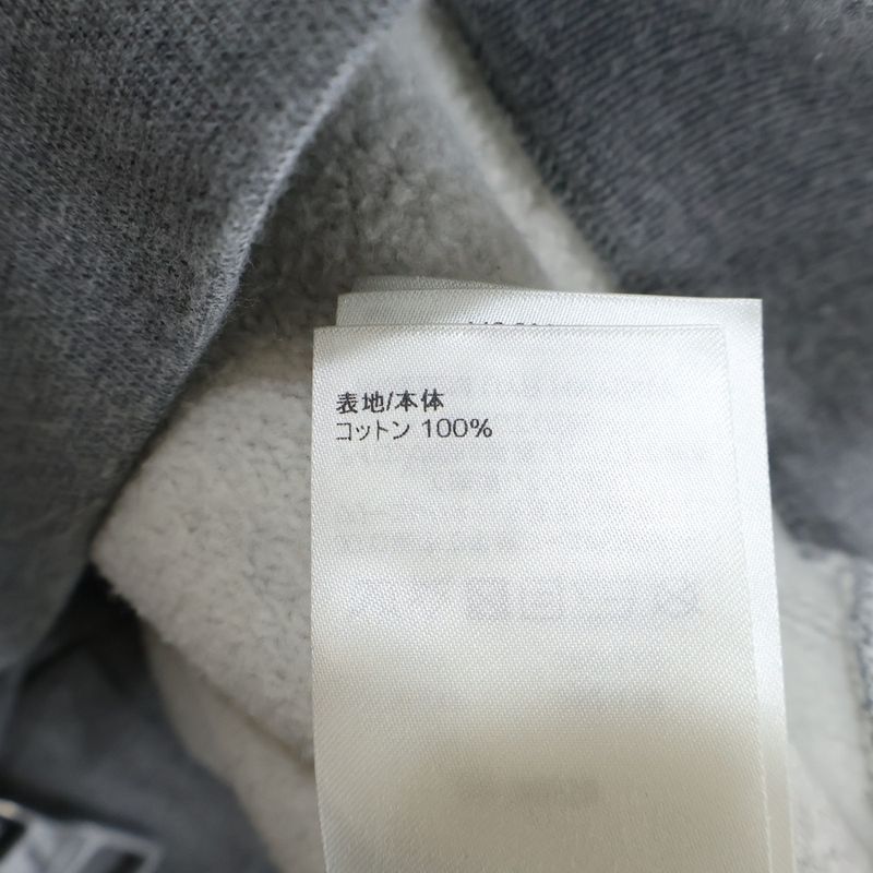 Louis Vuitton 22AW 3DLV Graffiti Embroidered Zip-up Hoodie Grey Rm222m UYR