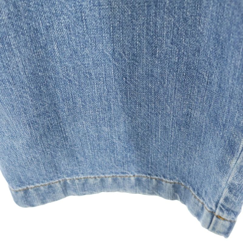 Loewe High Waisted Belted Wide Denim Pants Indigo H2292499ib