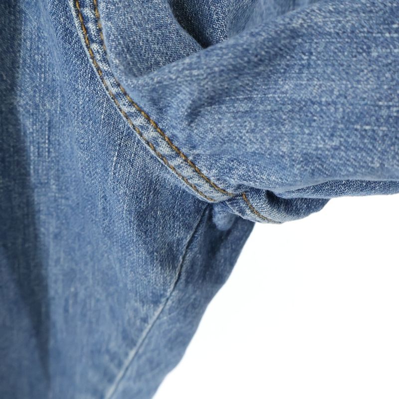 Loewe High Waisted Belted Wide Denim Pants Indigo H2292499ib