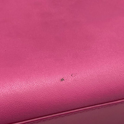 Fendi Handbag Beautiful Peekaboo Iconic Small 8bn244 Pink Leather