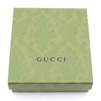 Guccissima GG Embossed Leather Money Clip Card Case Black 170580