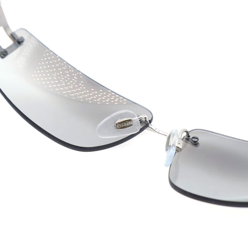 Bvlgari Sunglasses Eyewear Square Lenses Sunglasses Eyewear Black Silver