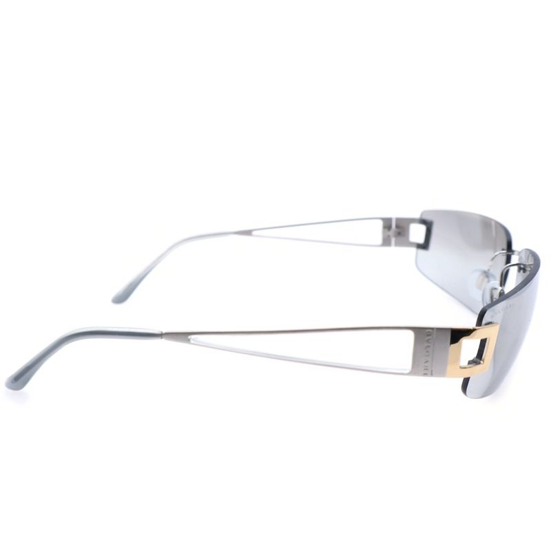 Bvlgari Sunglasses Eyewear Square Lenses Sunglasses Eyewear Black Silver