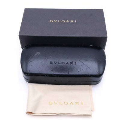 Bvlgari Sunglasses Eyewear Square Lenses Sunglasses Eyewear Black Silver