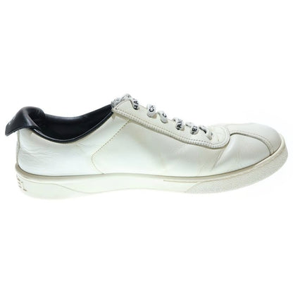 Chanel Coco Mark Calf Leather Low Cut Sneakers White G34145
