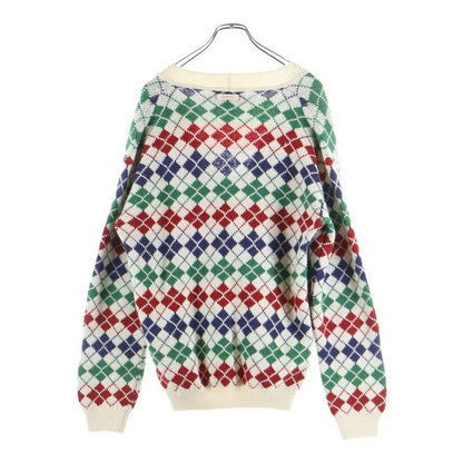 Gucci Argylle Check Cardigan Argyle Check Knit Cardigan Multi 595464 Xkaxt
